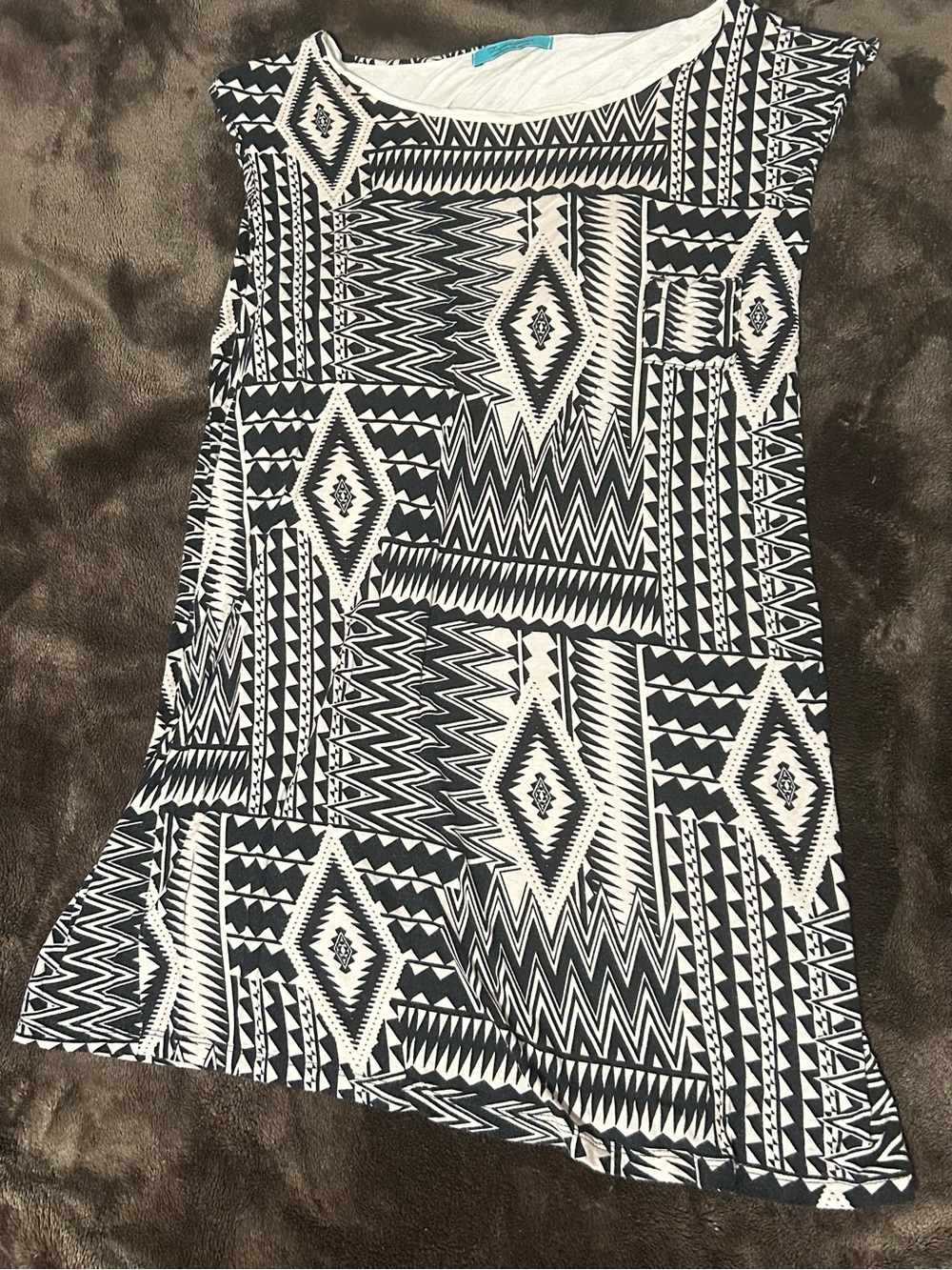 Turquoise Haven Midi Dress Size Large BOHO/Western Soft & Stretchy